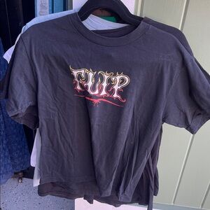 Kids Black Graphic Tee